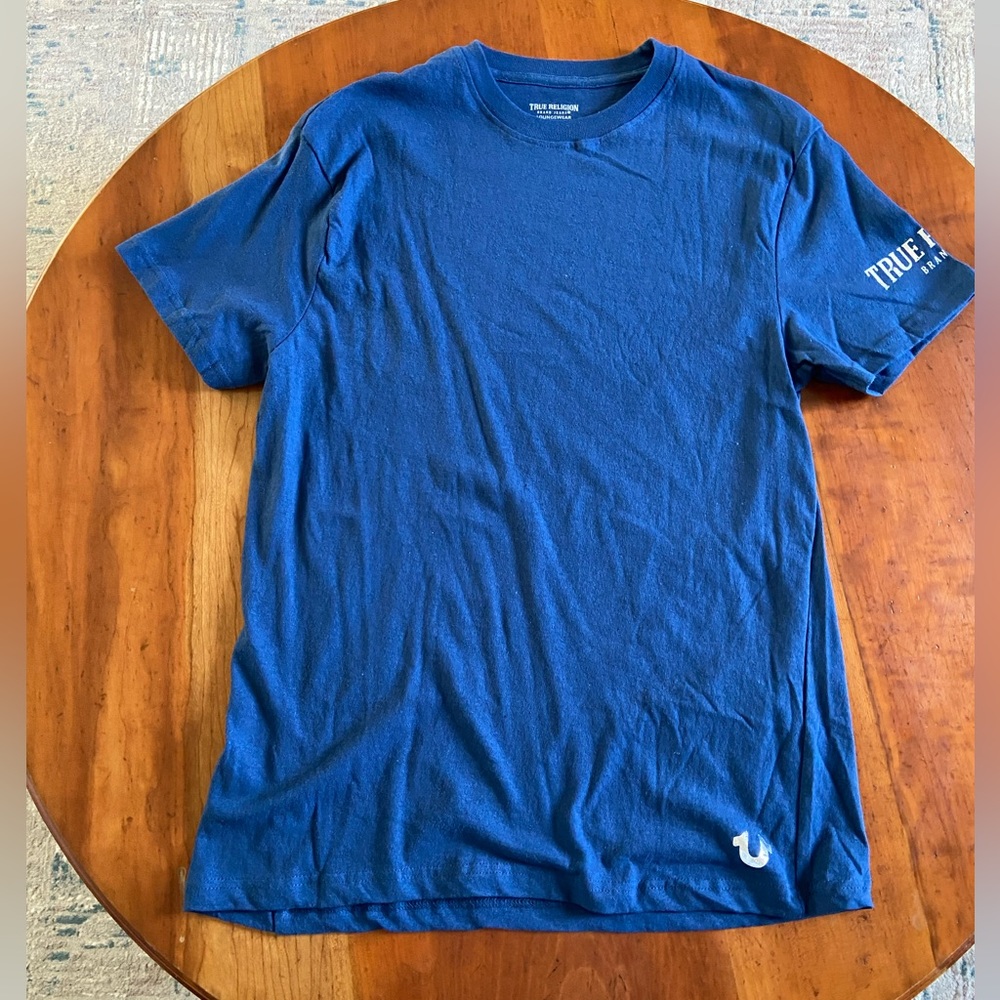 4/$15 True Religion Men’s Blue Loungewear T-shirt Size Medium